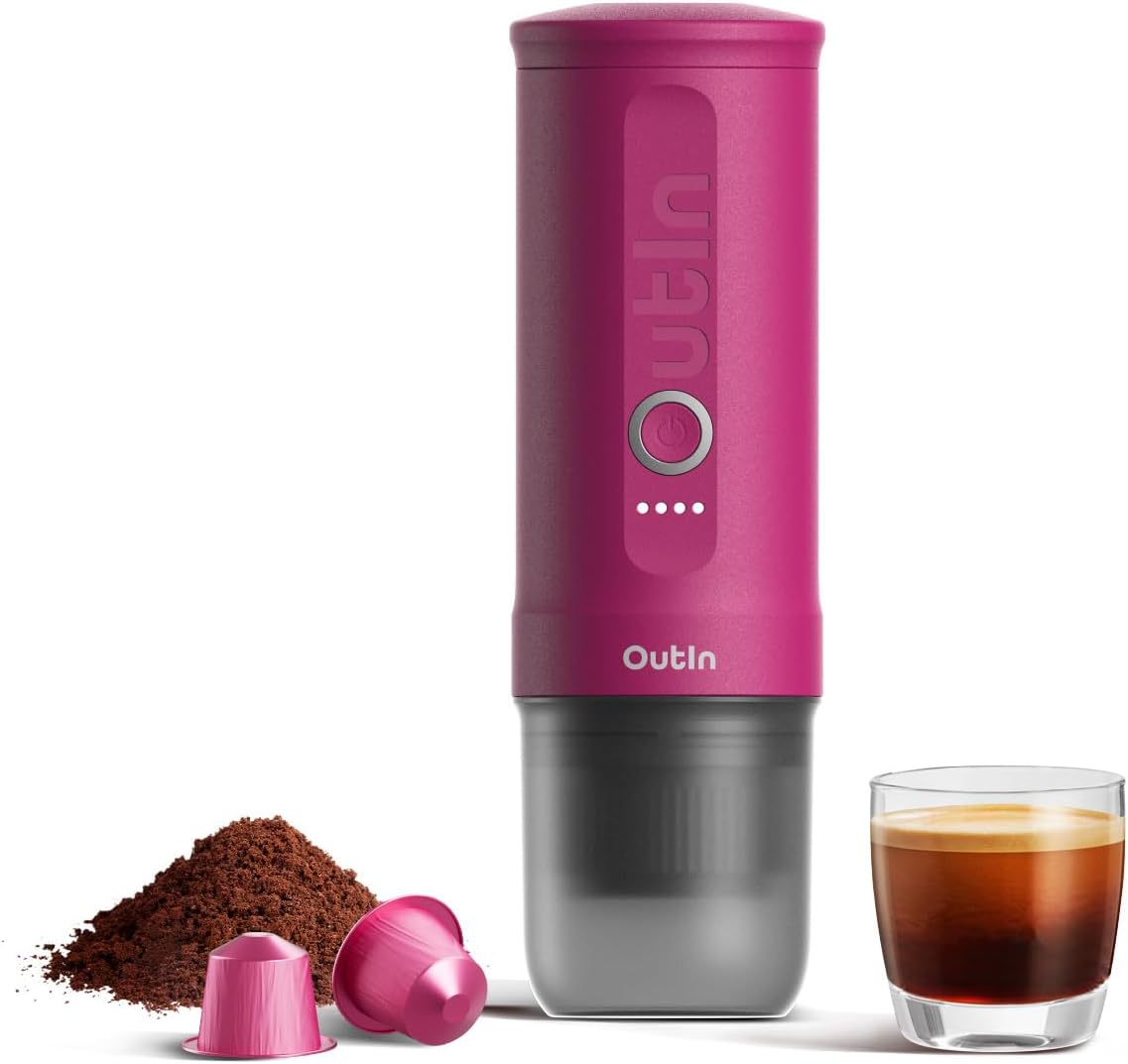 Macchina per caffè espresso portatile Nano (grigio siderale)