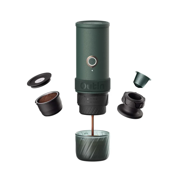 Macchina per caffè espresso portatile Nano (grigio siderale)