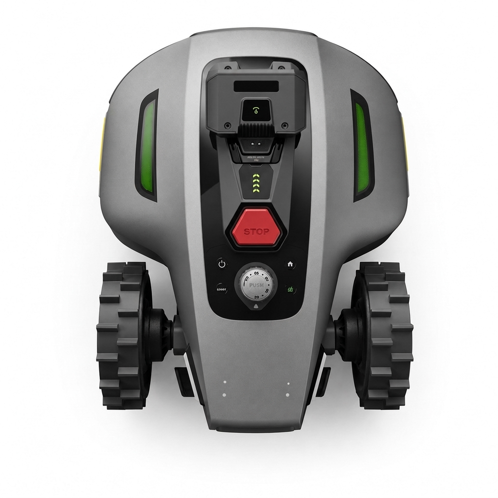 Rasaerba robotico wireless intelligente con navigazione AI e ricarica automatica