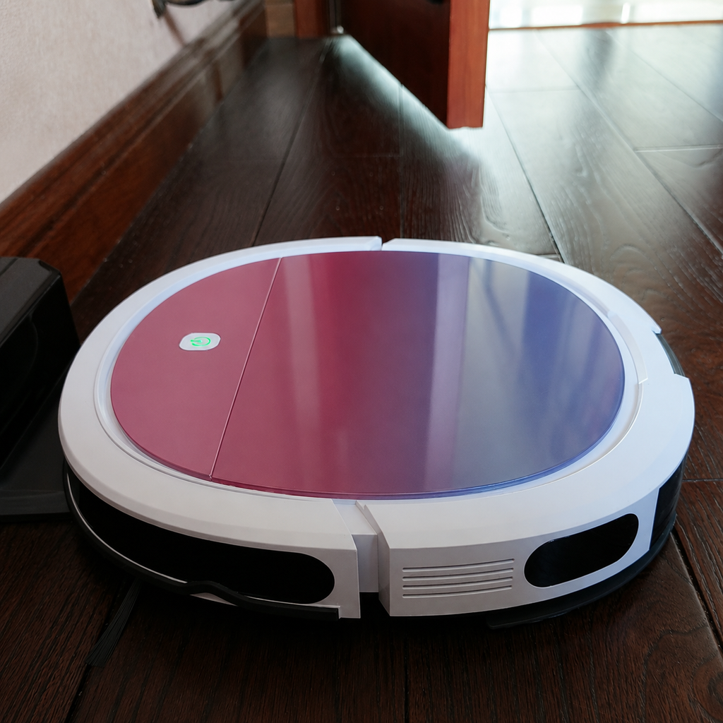 Robot aspirapolvere 3-in-1 ultrapiatto per peli, polvere e briciole